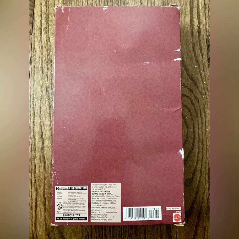 1995 Vintage Special Edition Hallmark Holiday Barbie - Picture 5 of 6